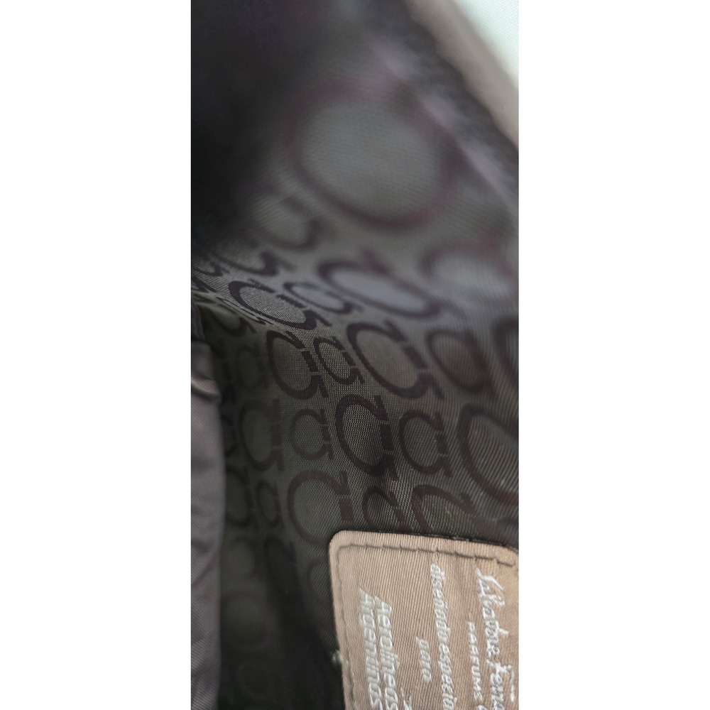 Salvatore Ferragamo Parfums Aerolineas Argentinas Travel Toiletry Pouch Brown - Picture 11 of 11